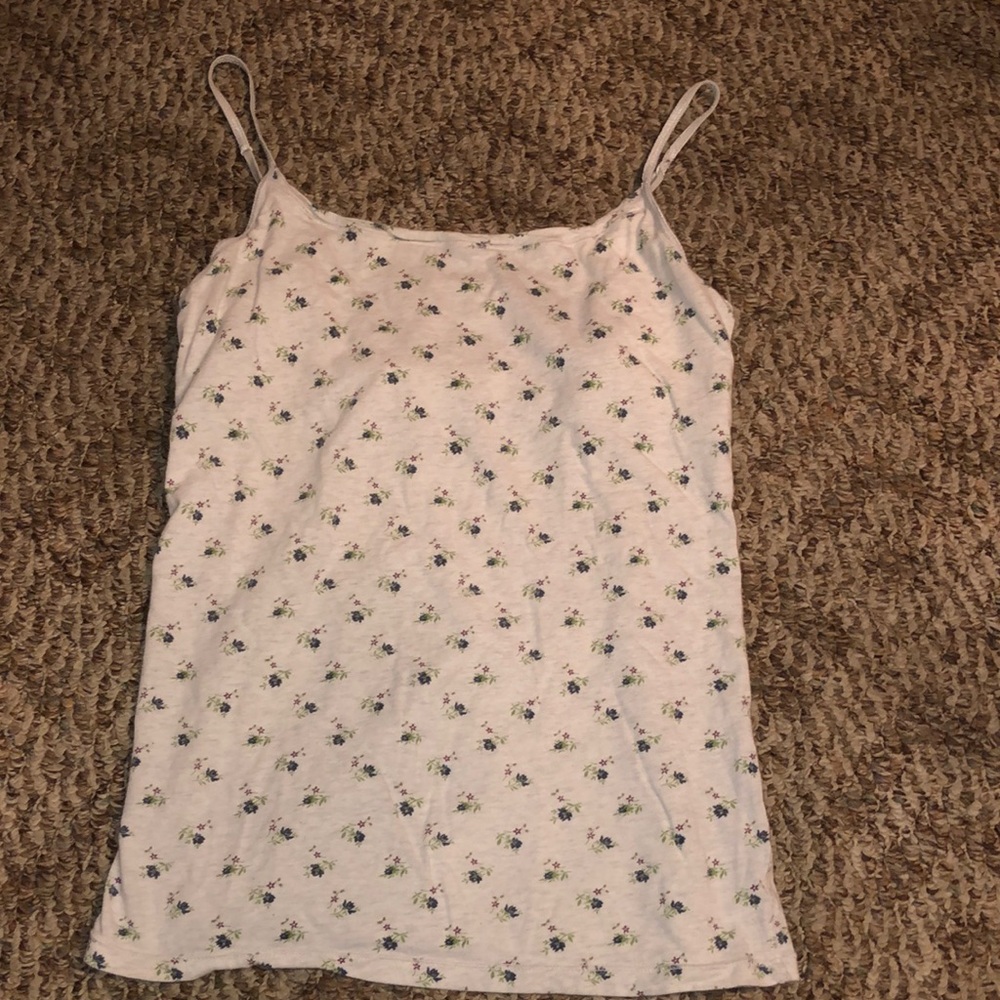 Blue Flower Aeropostale Cami Top Addison Rae - Picture 3 of 5